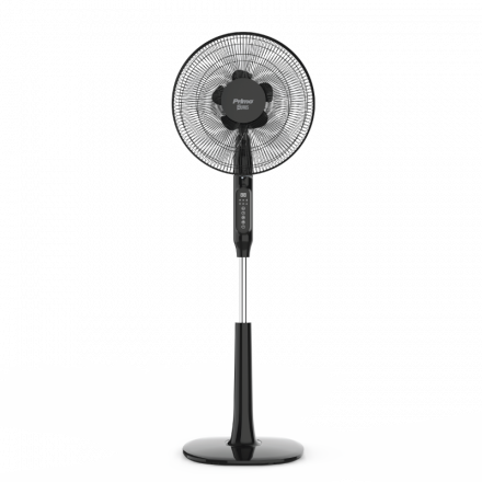 Ανεμιστήρας Ορθοστάτης PRSF-80615D Primo 16'' 40εκ. Με Τηλεχειριστήριο και DC μοτέρ Μαύρος