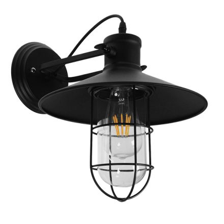 CELL Vintage Απλίκα - Μαύρο Μέταλλο - Μ33 x Π27 x Υ33cm