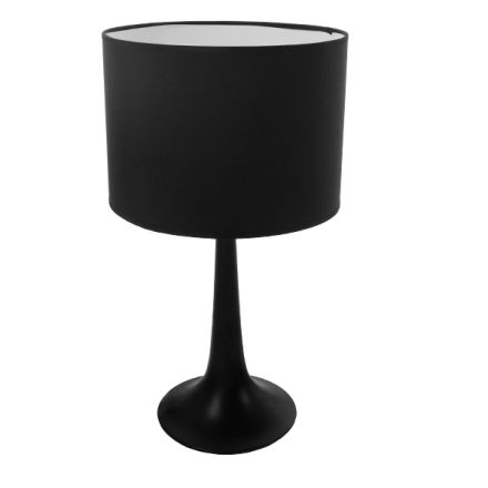 AMBROSIA BLACK Επιτραπέζιο Πορτατίφ - Μαύρο - Φ25 x Υ46cm