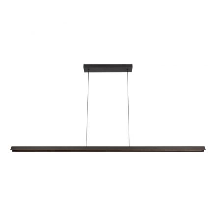 Κρεμαστό Φωτιστικό LED 28W CCT FELSTED Ξύλο Μαύρο Dimmable