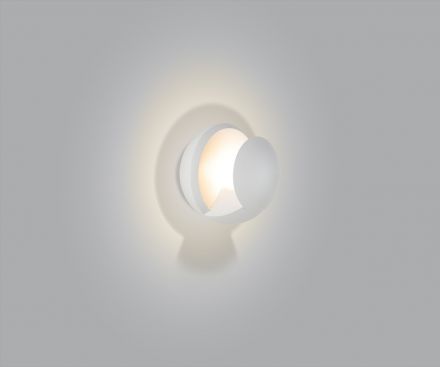 Luma Επίτοιχο Φωτιστικό LED 6W 3000K Αλουμίνιο Λευκό 10x10 IP54