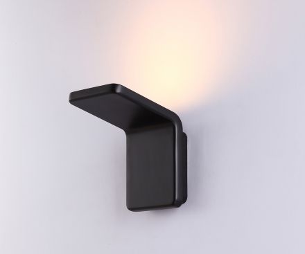 Luma Επίτοιχο Φωτιστικό LED 10W 3000K Αλουμίνιο Μαύρο 15x10 IP20