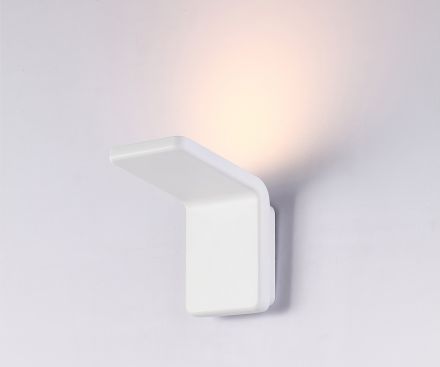 Luma Επίτοιχο Φωτιστικό LED 10W 3000K Αλουμίνιο Λευκό 15x10 IP20