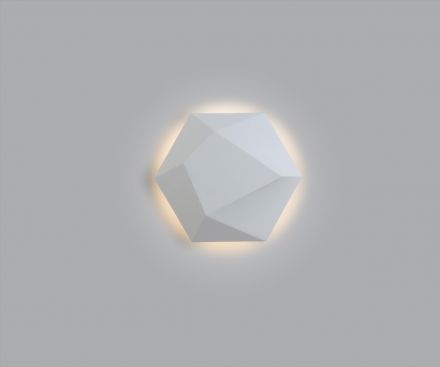 Luma Επίτοιχο Φωτιστικό LED 12W 3000K Αλουμίνιο Λευκό 25cm IP54