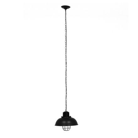 HARROW 01571 Vintage Κρεμαστό Φωτιστικό Οροφής με Ντουί 1xE27 IP20 Μαύρο