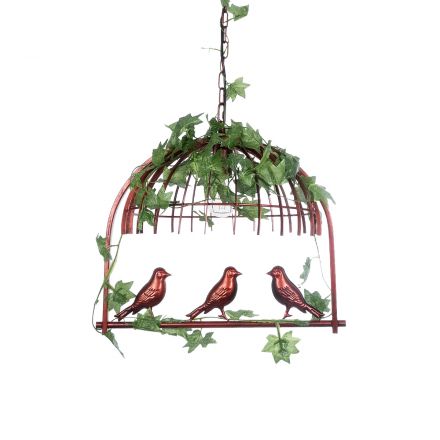 NEST 01642 Vintage Κρεμαστό Φωτιστικό Οροφής με Ντουί 1xE27 IP20 Χάλκινο & Πράσινο