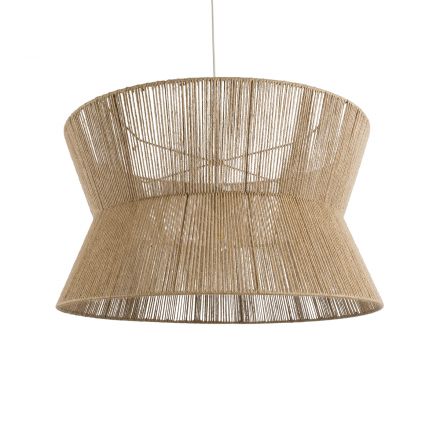 BISBEE Boho Κρεμαστό Φωτιστικό - Φ80 x Υ48cm Μπεζ 