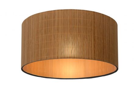 MAGIUS - Flush Φωτιστικό Οροφής - Ø 42 cm - 1xE27 - Light wood