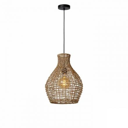 ALBAN - Κρεμαστό Φωτιστικό - Ø 35 cm - 1xE27 - Light wood
