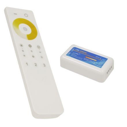 Ασύρματο LED Dimmer με Χειριστήριο Αφής 2.4G RF CCT 2 Χρωμάτων για Ένα Group 12v (144w) - 24v (288w) DC