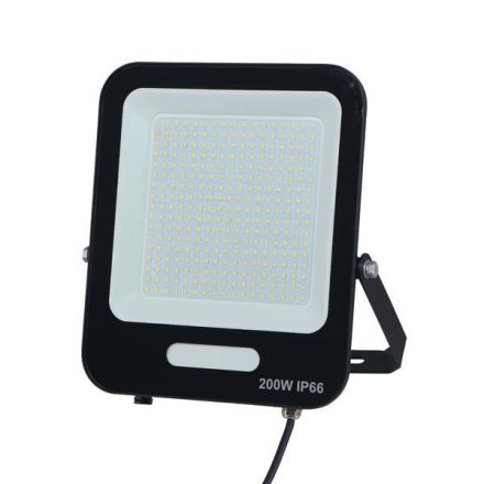 Προβολέας LED SMD 200W Μαύρος IP66 6500K PLUS
