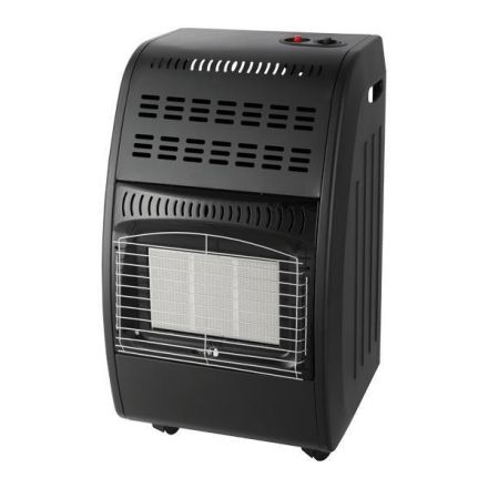 Σομπα Υγραεριου Μαυρη 4.2Kw Οβαλ Με Regulator