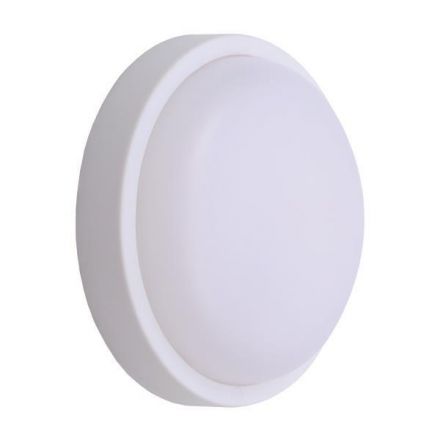 Φωτιστικό Τοίχου Στρογγυλό LED 12W Φ170X50 4000K IP54 Λευκό PLUS Arte Illumina