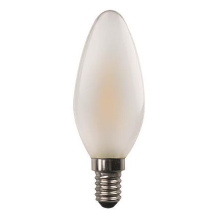 Λαμπα LED Κερι Crossed Filament 6.5W E14 6500K 220-240V Frost Dimmable