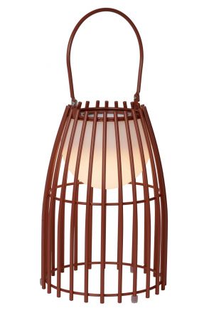 FJARA - Επιτραπέζιο Φωτιστικό Outdoor - Ø 17,5 cm - LED Dim. - 1x0,3W 3200K - IP44 - Rust Brown