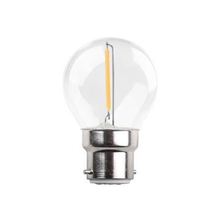 Λάμπα LED G45 Filament 1W 3000K 