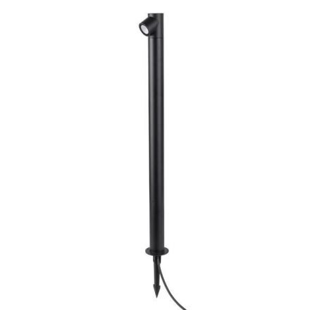 Κολωνάκι Αλουμινίου 5W φ55*H:800mm IP65 3000K Μαύρο