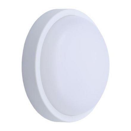 Φωτιστικό Τοίχου Στρογγυλό LED 12W Φ170X50 3000K IP54 Λευκό PLUS Arte Illumina