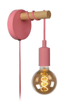 POLA - Επίτοιχο Φωτιστικό Children - Ø 12 cm - 1xE27 - Pink