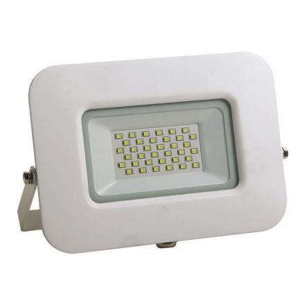 Προβολεας LED 30W Smd Βαση 360° Λευκος IP65 6500K Plus