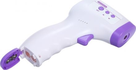 Clever Therm Ψηφιακό Θερμόμετρο Μετώπου με Υπέρυθρες Κατάλληλο για Μωρά Μωβ
