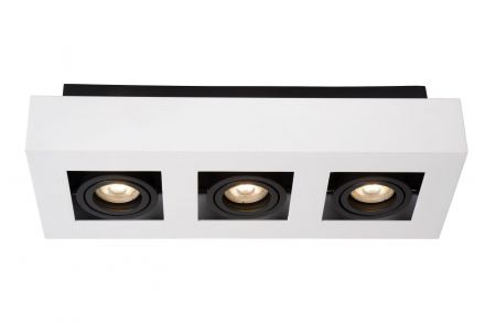 XIRAX - Spot Οροφής - LED Dim to warm - GU10 - 3x5W 2200K/3000K - White