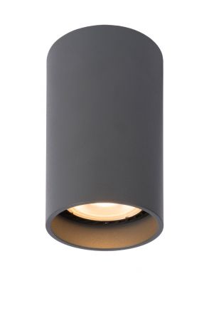 DELTO - Spot Οροφής - Ø 5,5 cm - LED Dim to warm - GU10 - 1x5W 2200K/3000K - Grey