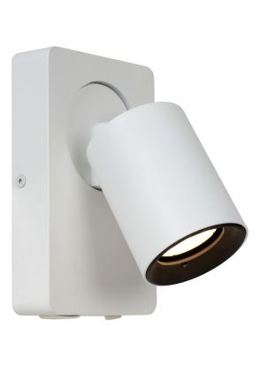 NIGEL - Επίτοιχο Spot - LED Dim. - GU10 - 1x5W 3000K - With USB charging point - White