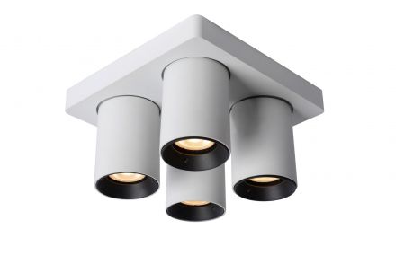 NIGEL - Spot Οροφής - LED Dim to warm - GU10 - 4x5W 2200K/3000K - White