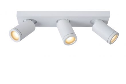 TAYLOR - Spot Οροφής Bathroom - LED Dim to warm - GU10 - 3x5W 2200K/3000K - IP44 - White