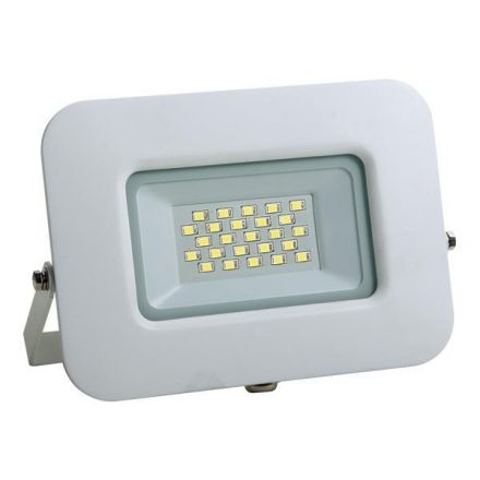 Προβολεας LED 20W Smd Βαση 360° Λευκος IP65 6500K Plus
