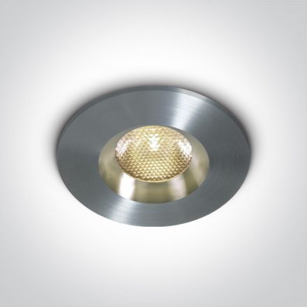 Χωνευτό Σποτ COB LED 3W 3000K Αλουμίνιο IP65