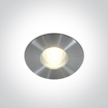 One Light Χωνευτό Σποτ LED 15W 3000K Αλουμίνιο 100-240V IP54