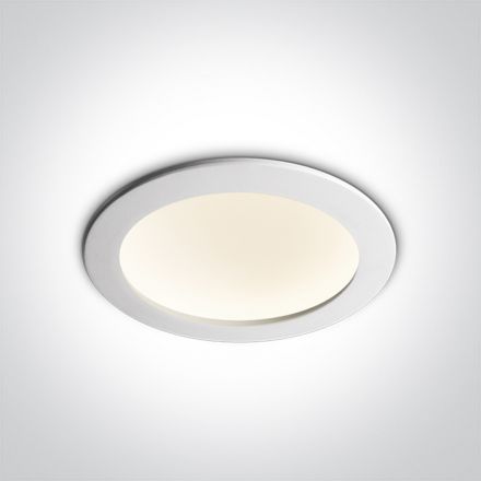 Χωνευτό SMD LED Spot 16W 4000K Die Cast Λευκό IP20 230V Dark Light