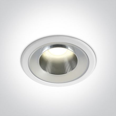 Χωνευτό SMD LED Spot 18W 4000K 60° Αλουμίνιο Λευκό IP54 230V