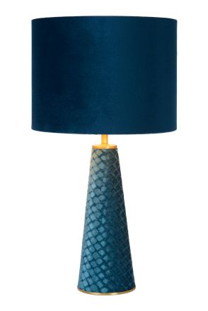 EXTRAVAGANZA VELVET - Επιτραπέζιο Φωτιστικό - Ø 25 cm - 1xE27 - Turquoise