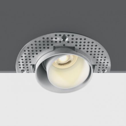 Trimless LED Spot GU10 MR16 100-240V Αλουμίνιο Λευκό Dark Light 11105DTR