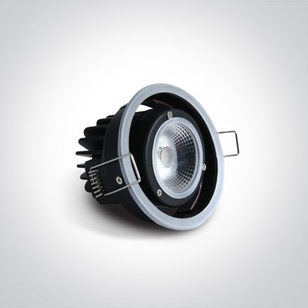 Χωνευτό Spot COB LED 6W 4000K 40° Fire Rated Χωρίς Ring Αλουμίνιο IP20