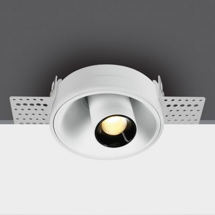 Χωνευτό Spot COB LED 7W 3000K 38° Trimless Αλουμίνιο IP20 230V