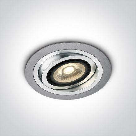 Χωνευτό Spot LED G53 R111 Αλουμίνιο IP20 12V