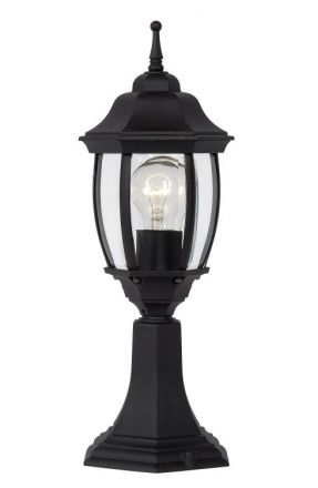 TIRENO - Bollard light Outdoor - 1xE27 - IP44 - Black