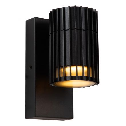Επίτοιχο Φωτιστικό 1xGU10 TIMBALA Μαύρο IP44 Dimmable