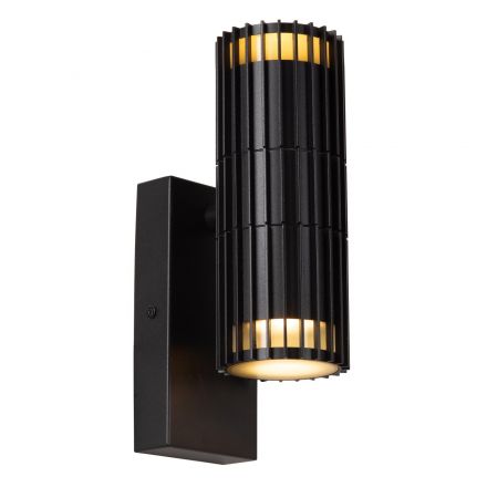 Επίτοιχο Φωτιστικό 2xGU10 TIMBALA Μαύρο IP44 Dimmable