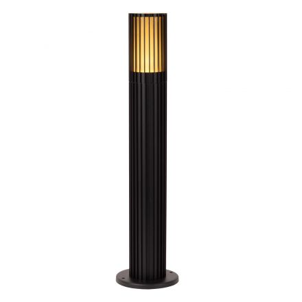 Φωτιστικό Κολωνάκι 1xGU10 TIMBALA Μαύρο Αλουμίνιο IP44 Dimmable