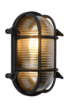 DUDLEY - Επίτοιχο Φωτιστικό Outdoor - 1xE27 - IP44 - Black 40W