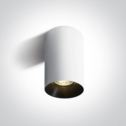 One Light Spot LED GU10 MR16 Αλουμίνιο Λευκό Χωρίς Reflector 100-240V Dark Light