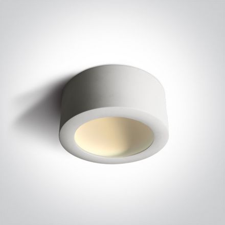One Light Spot Οροφής SMD LED 16W 3000K Αλουμίνιο 230V Λευκό Dark Light