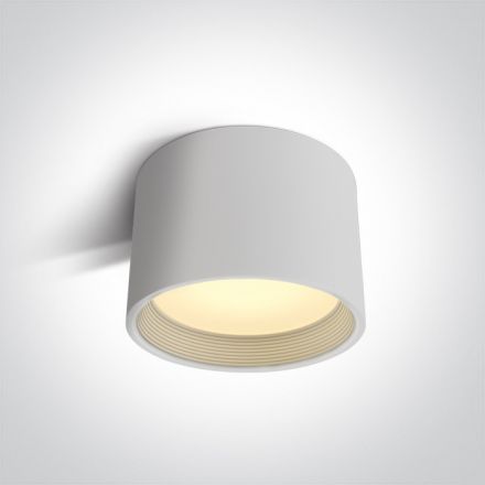 One Light Spot Οροφής SMD LED 35W 3000K Αλουμίνιο 230V Λευκό