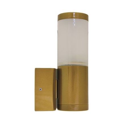 LightUp Απλίκα Αλουμινίου Μονού Φωτισμού Με Plexiglass E27/GU10 IP44