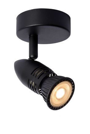 CARO - Επίτοιχο Spot - Ø 9 cm - 1xGU10 - Black